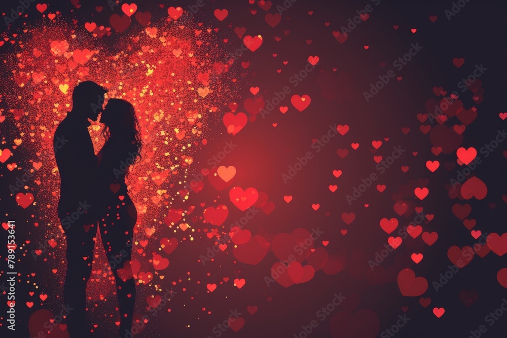 Vibrant Illustration Love in Valentine's Card: Reassuring and Crafty Designs for Romantic and Decorative Love Graphics in Bright Styles Vibrant Illustration Love in Valentine's Card: Reassuring and Crafty Designs for Romantic and Decorative Love Graphics in Bright Styles