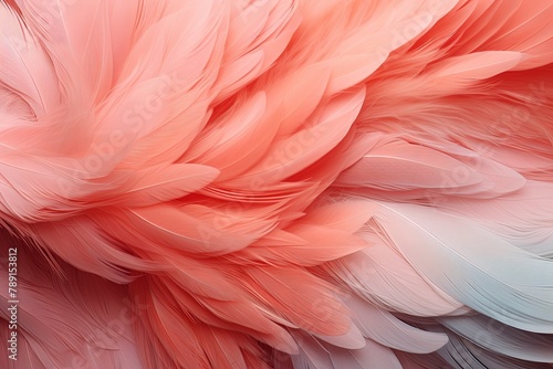 Color Flow Abstract Wallpapers: Coral Dove Blend Wallpaper Delight