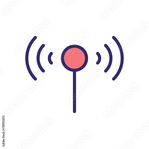 Signal Stream vector icon