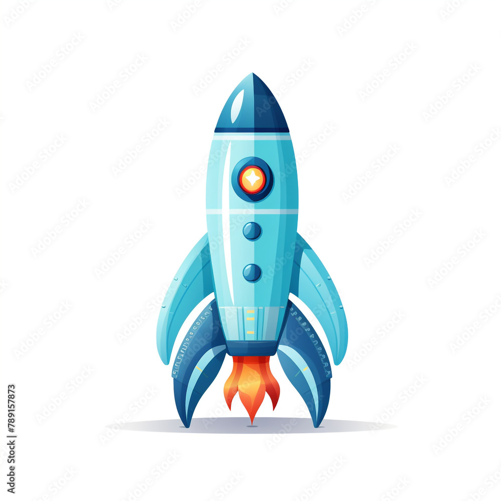 a little blue space rocket, flat style, invisible background сreated with Generative Ai
a little blue space rocket, flat style, invisible background сreated with Generative Ai