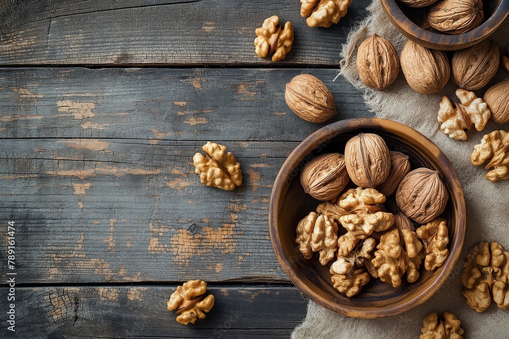 Shelled walnuts on a wooden table top view, walnuts on a wooden table, walnuts closeup, walnuts, healthy food, healthy breakfast, healthy nuts, immune booster background, vitamin booster Shelled walnuts on a wooden table top view, walnuts on a wooden table, walnuts closeup, walnuts, healthy food, healthy breakfast, healthy nuts, immune booster background, vitamin booster