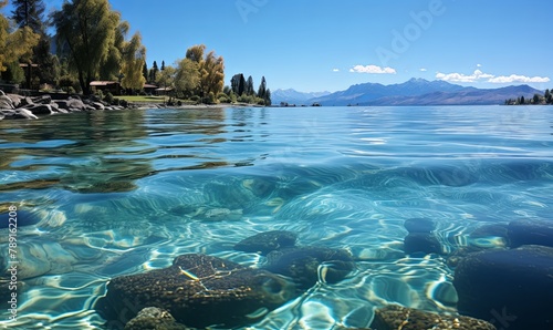 Clear Waters With Rocks