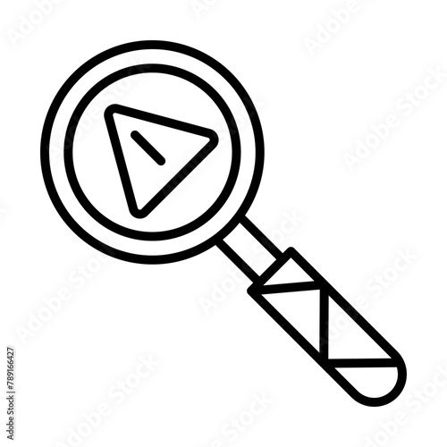 Detection line icon