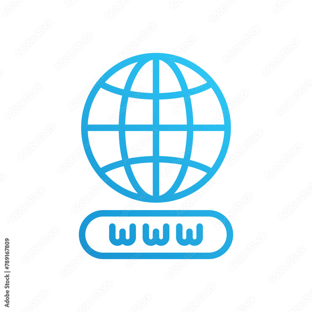 Internet vector icon Internet vector icon