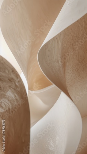 Close-Up of Wall With Circular Design