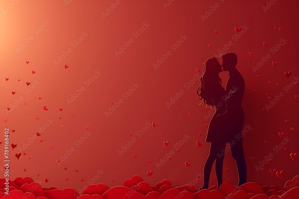 Discover the Comfort of Love with Romantic Artwork: Hearts and Scenes Designed for Emotional and Psychological Comfort