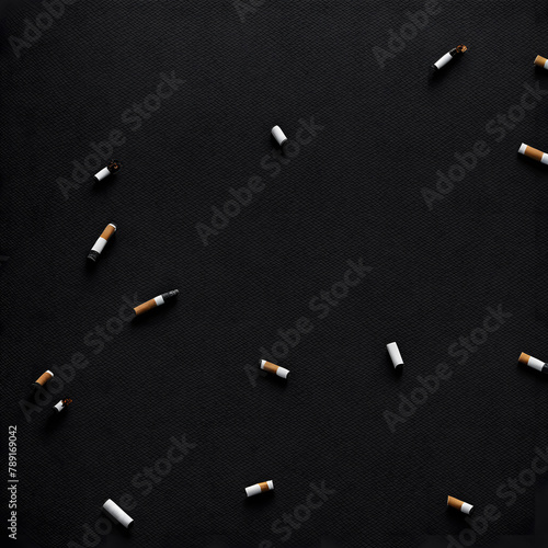smoking cigaretts, ai-generatet