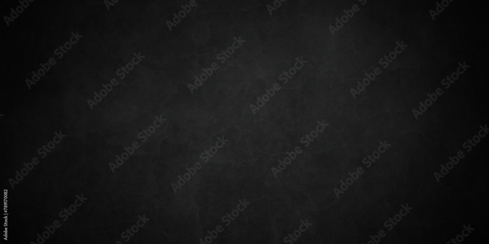 	
Dark black wall grunge textured concrete backdrop background. Panorama dark grey black slate gradient background or texture. Vector black concrete texture. Stone wall background.