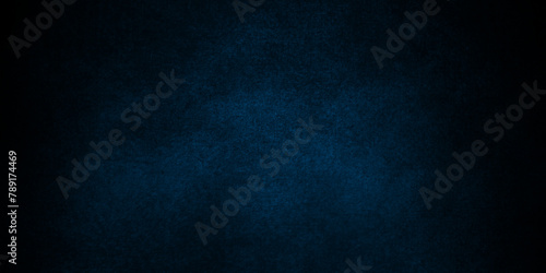 Blue stone wall texture grunge rock backdrop. dark blue concrete light maroon backdrop. wide panoramic banner. old wall stone dark blue distressed grunge background wallpaper rough concrete wall. photo