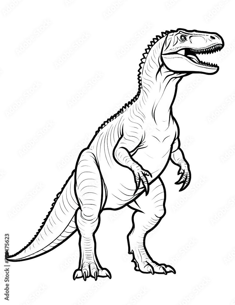 Allosaurus Dinosaur Printable Coloring Allosaurus Dinosaur Printable Coloring