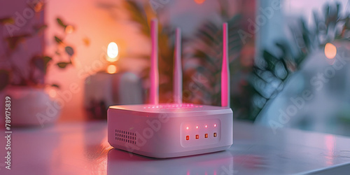 White Device on Table