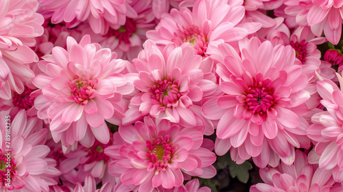 Pink chrysanthemum flower background. Close-up.
