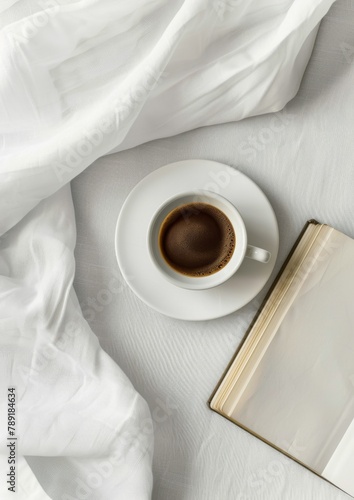 A Cup of Coffee on a Saucer