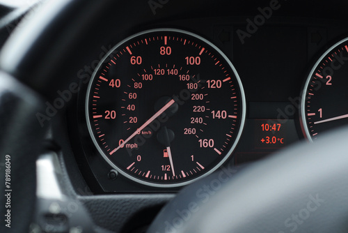 German Sports Car Speedometer Cluster