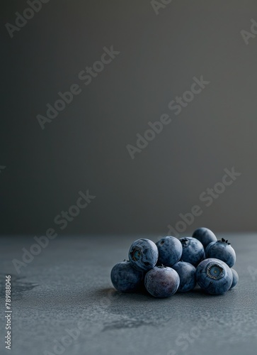 White Bowl Filled With Blueberries on Table