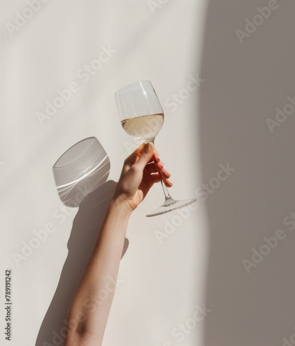 Person Holding Wine Glass