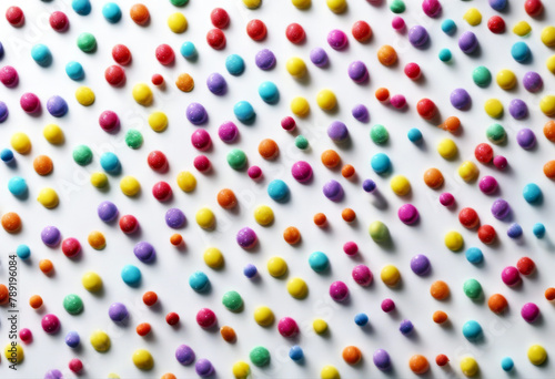 background falling Set colorful white sprinkles isolated confetti 3d three-dimensional sprinkle baking birthday bright decorative cake candy celebration colourful confectionery cupcake decor