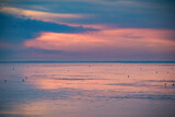 Sonnenuntergang Nationalpark Wattenmeer
