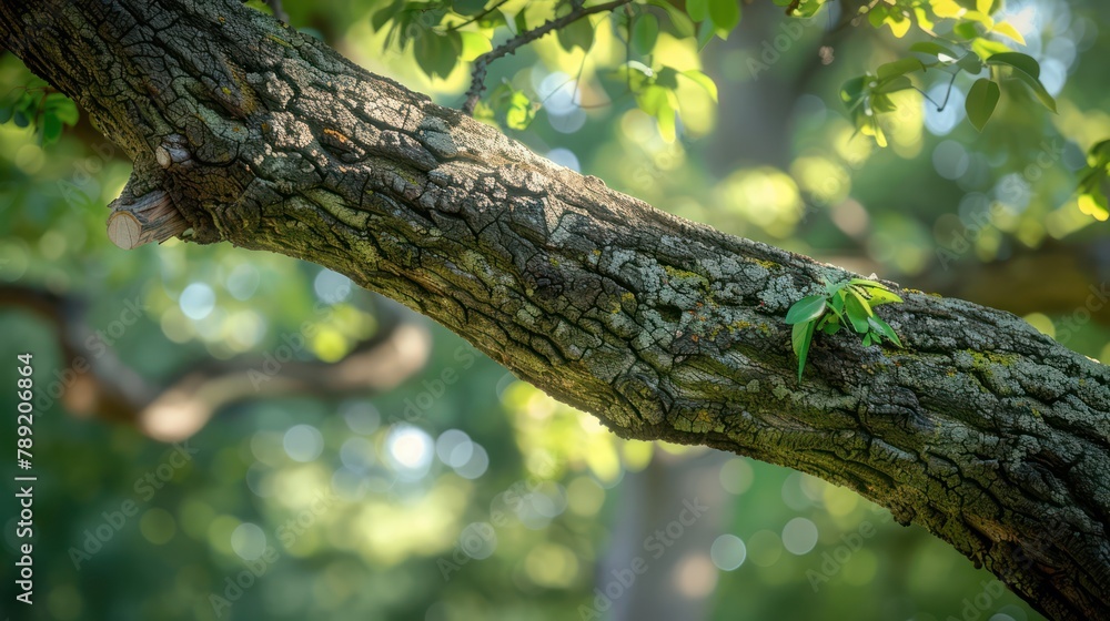 Beautiful green tree branch in the park. Close-up photography Beautiful green tree branch in the park. Close-up photography