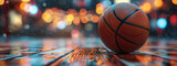 Basketball themed background
