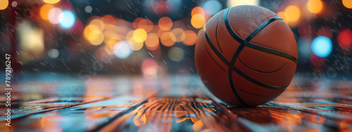 Basketball themed background © pro