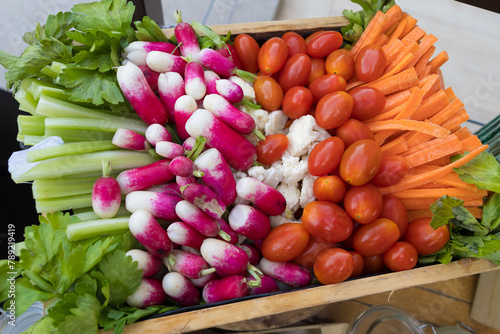 Gros plan de crudités