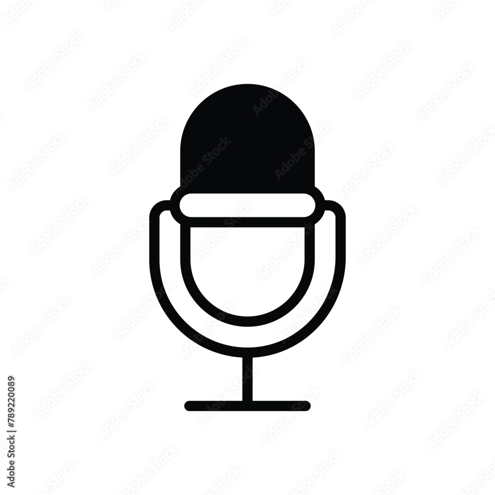 Podcast vector icon Podcast vector icon