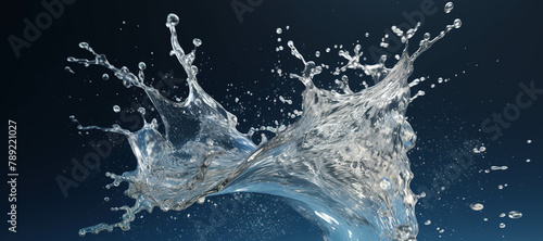 water splash waves, clear, fresh, aqua 169