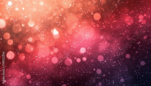 Soft focus pink bokeh lights create abstract background ideal for various design purposes