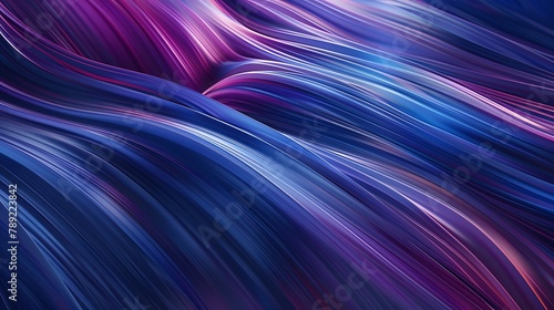 Abstract Blue And Violett Motion Speedlines