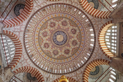 Elegant Domed Splendor: Selimiye Mosque in Edirne, Turkey, Exemplifying Century Islamic Architecture, in Full 4K image