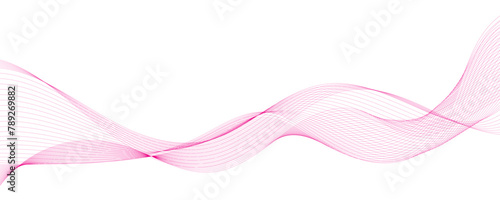 Abstract white background with pink wave for design brochure, website, flyer.
