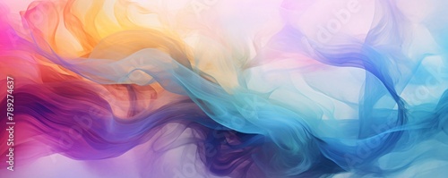 Abstract background of colorful acrylic paint in watercolor style. Multicolored background.