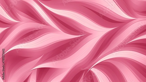 Pink Background With Wavy Lines