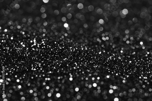 White black glitter texture abstract banner background