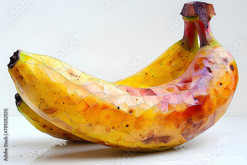 Abstract Banana Art