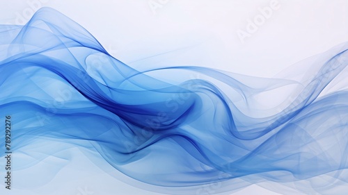 blue abstract background with smooth lines in it, like waves on water