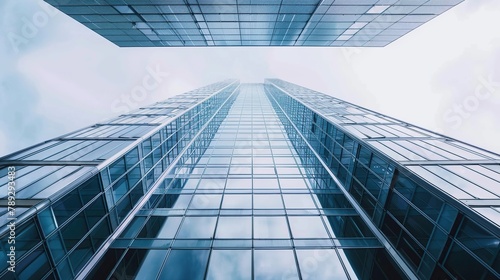 skyscraper seen from below