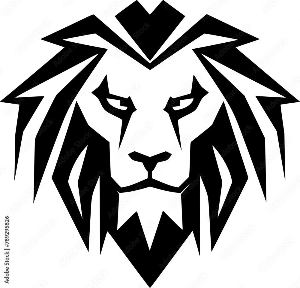 Lion | Minimalist and Simple Silhouette - Vector illustration Lion | Minimalist and Simple Silhouette - Vector illustration