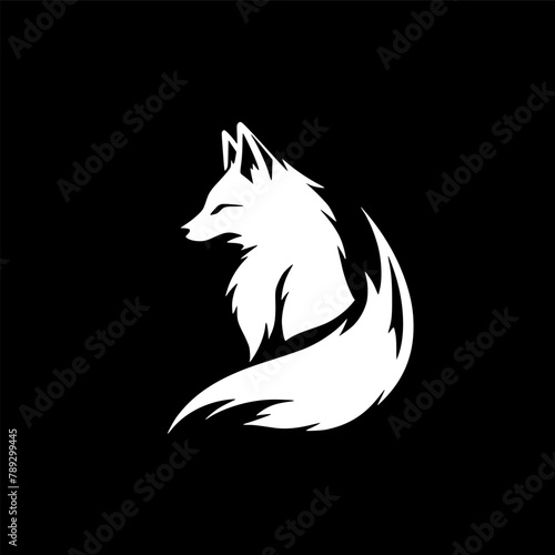 Fox | Minimalist and Simple Silhouette - Vector illustration