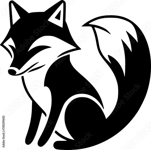 Fox - High Quality Vector Logo - Vector illustration ideal for T-shirt graphic
