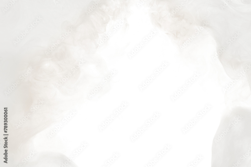 Frame png smoke textured background, white abstract design Stock Photo ...