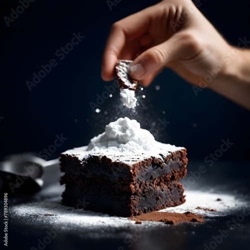 Powdered Sugar Being Sifted (2)