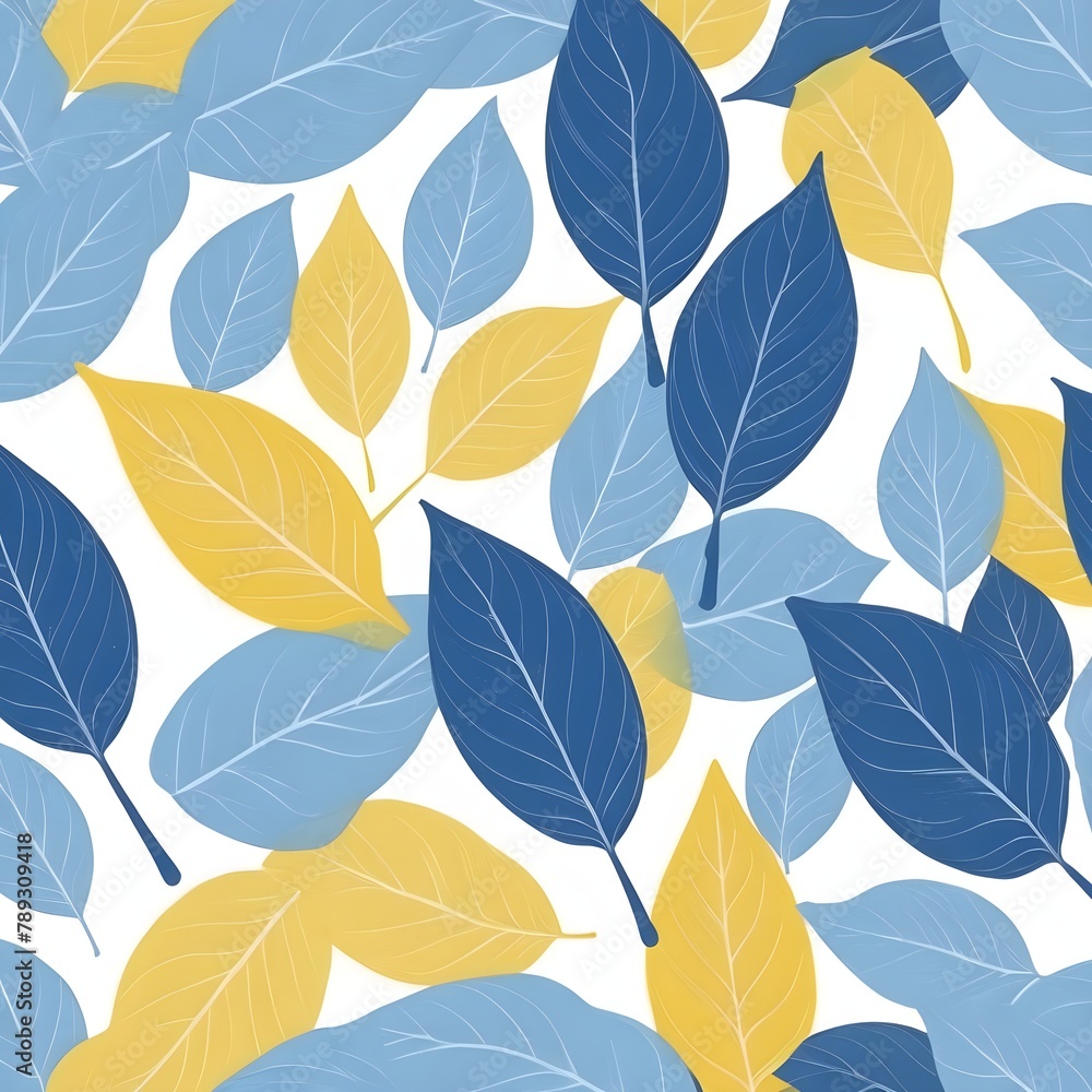 seamless pattern with leaves seamless pattern with leaves