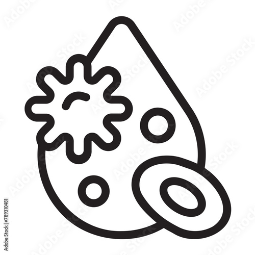 platelet line icon