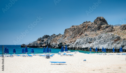 A beach in Crete, Greece