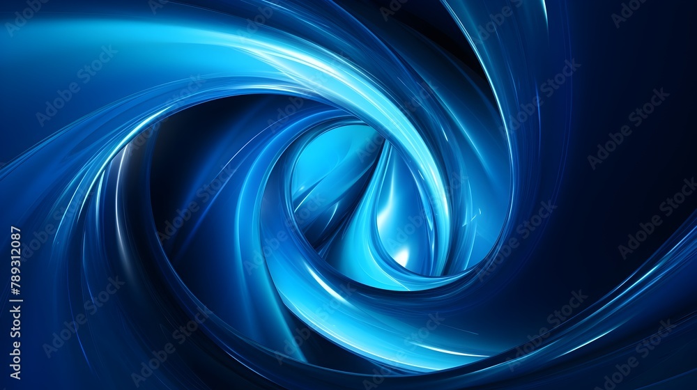Hypnotic and Mesmerizing Neon Blue Swirling Vortex Tunnel in Futuristic Abstract Space Hypnotic and Mesmerizing Neon Blue Swirling Vortex Tunnel in Futuristic Abstract Space