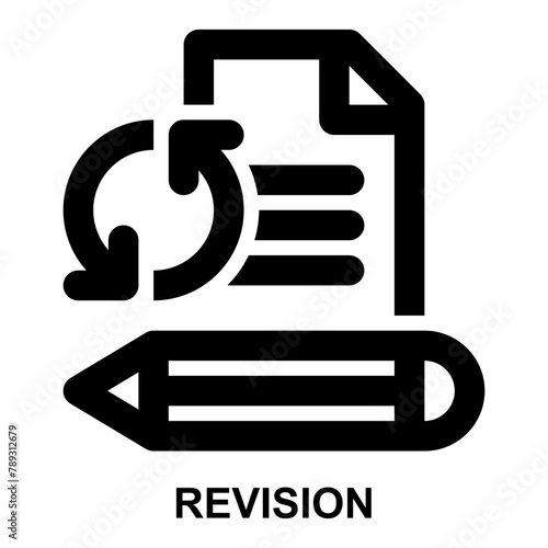 revision, correction, updating, editing, file, document expanded agile outline icon for web mobile app presentation printing