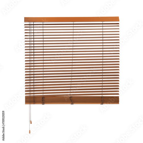 Obraz na plátně Vintage wooden blinds design element