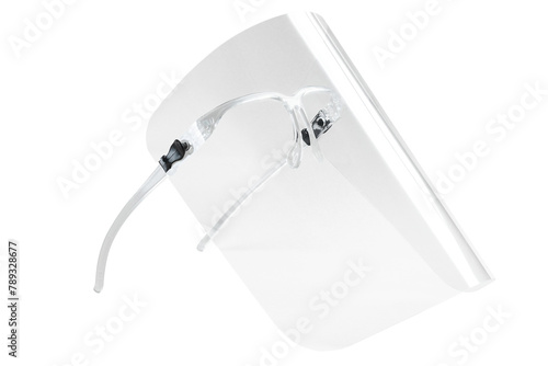 Eyewear detachable face shield design element photo